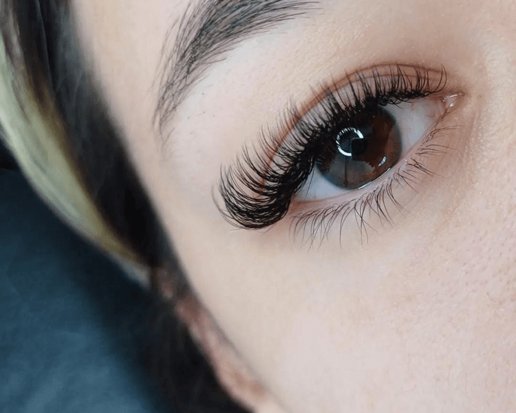 Extenciones tech Wet Effect/ rimel 2D