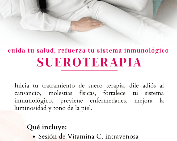 PAQUETE SUEROTERAPIA X 3