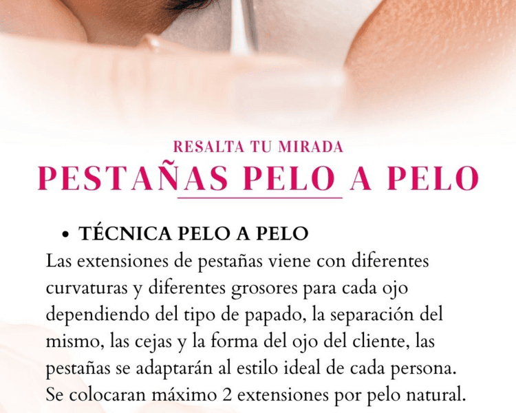 PESTAÑAS PELO A PELO