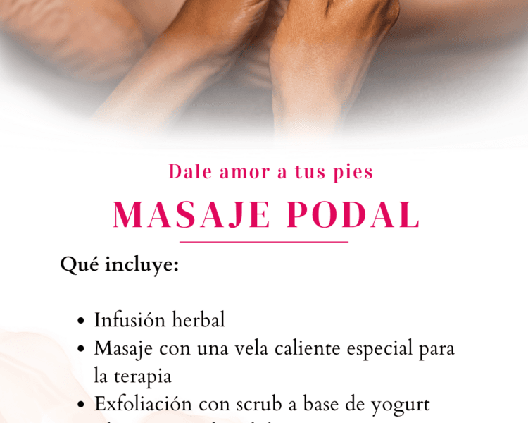 MASAJE PODAL CON VELOTERAPIA