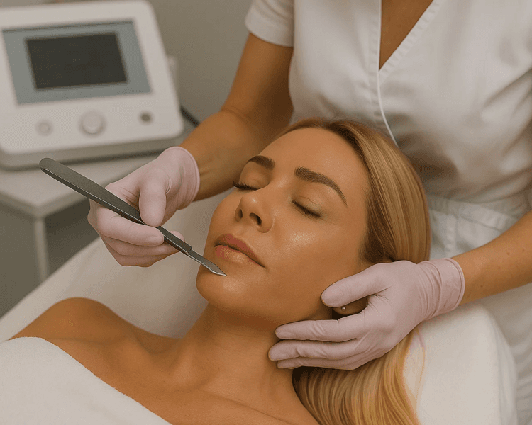 Limpieza de cutis con Dermaplaning