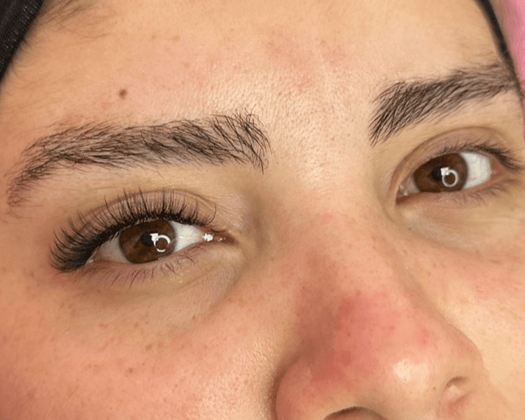 Pestañas volumen hibrido