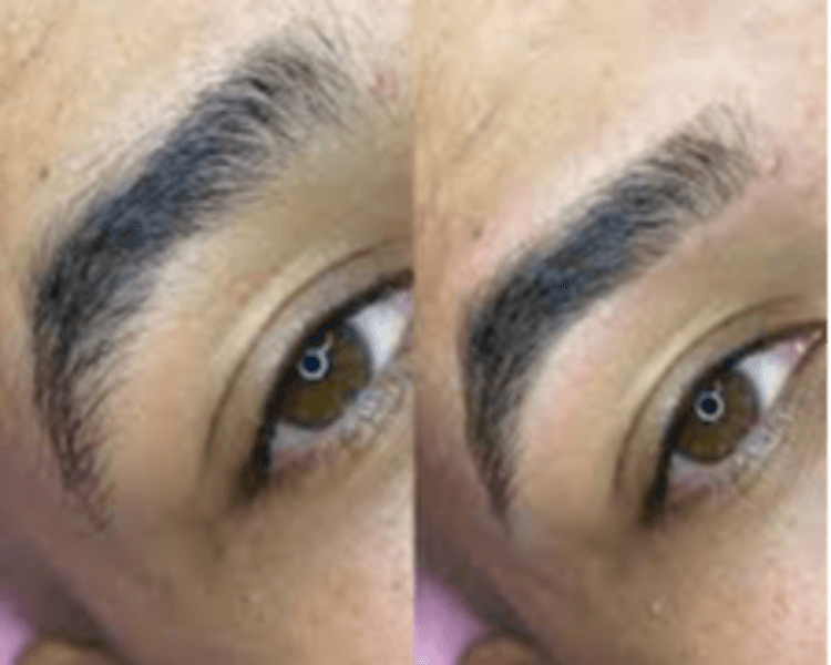 Depilacion de ceja con cera