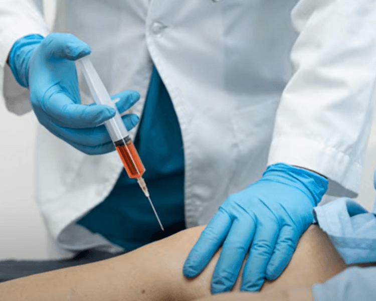 Infiltración de 1 rodilla