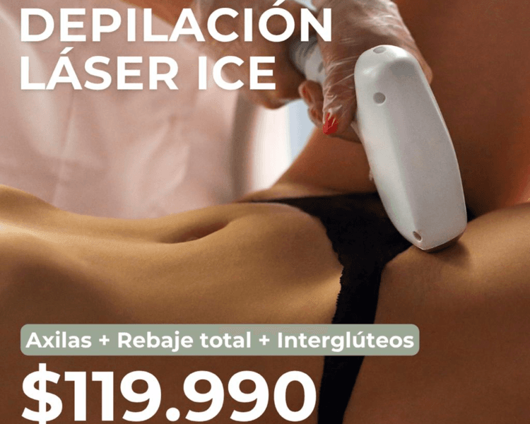 PACK AXILAS O BOZO + REBAJE TOTAL + INTERGLÚTEOS