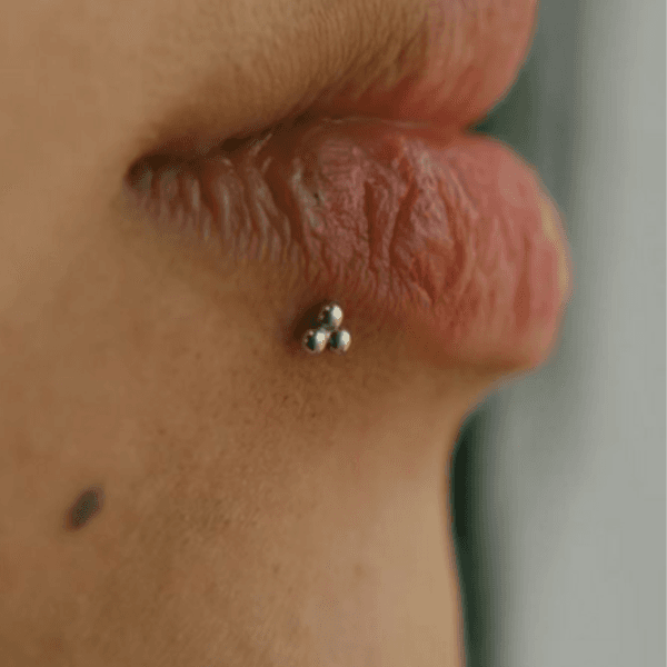 Side Labret Piercing