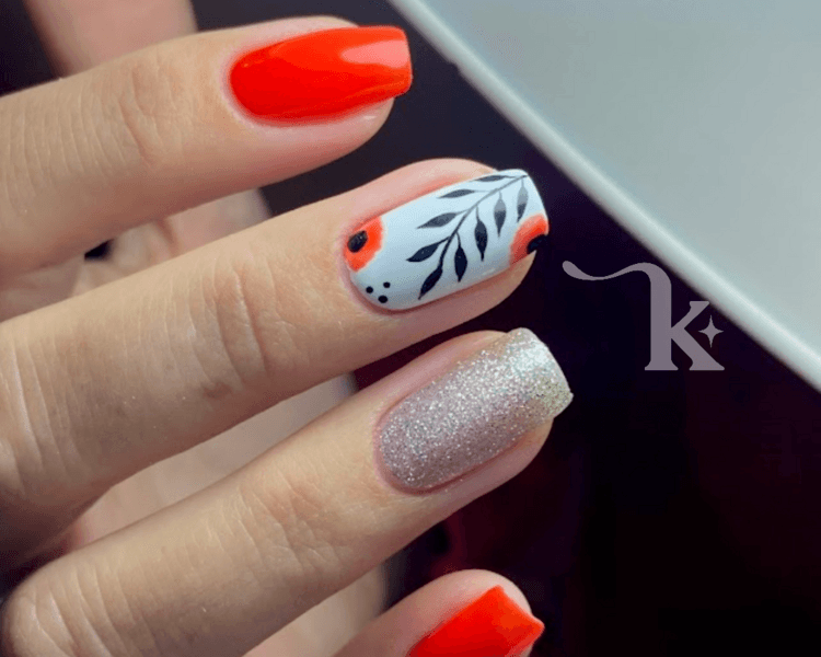 Esmaltado Semipermanente Liso o con Diseño Sencillo / Francesitas