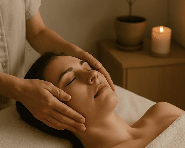 Masaje para el bruxismo