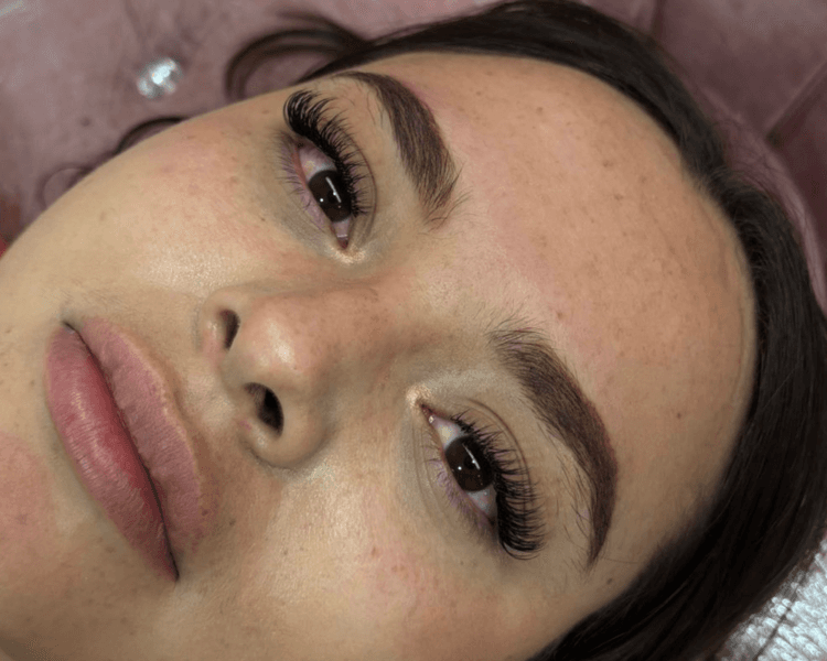 Pestañas efecto pestañina