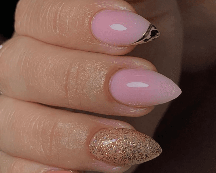 Capping con diseño en 2 dedos c/mano