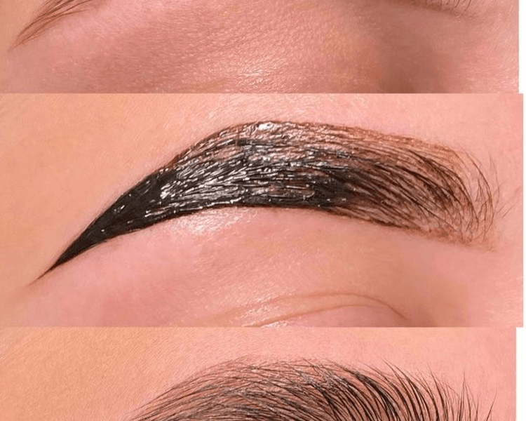 Laminado de Cejas con Henna