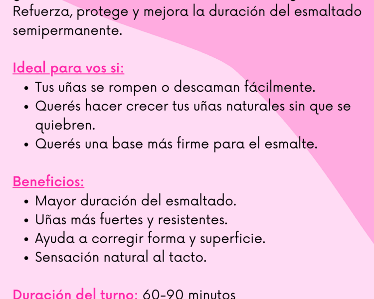 Capping polygel SIN RETIRO