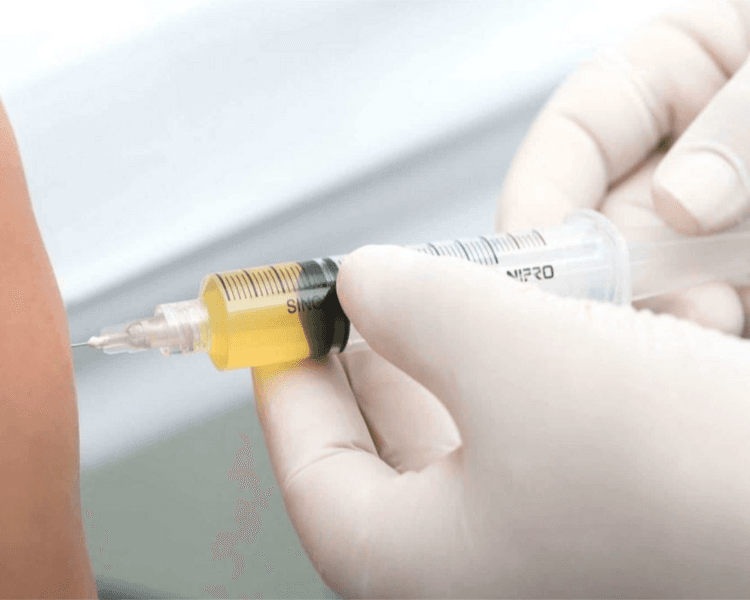 Infiltracion c Acido Hialuronico una articulación