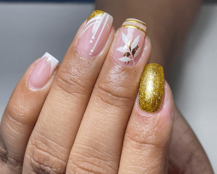 Esmalto semipermanente+capa de gel