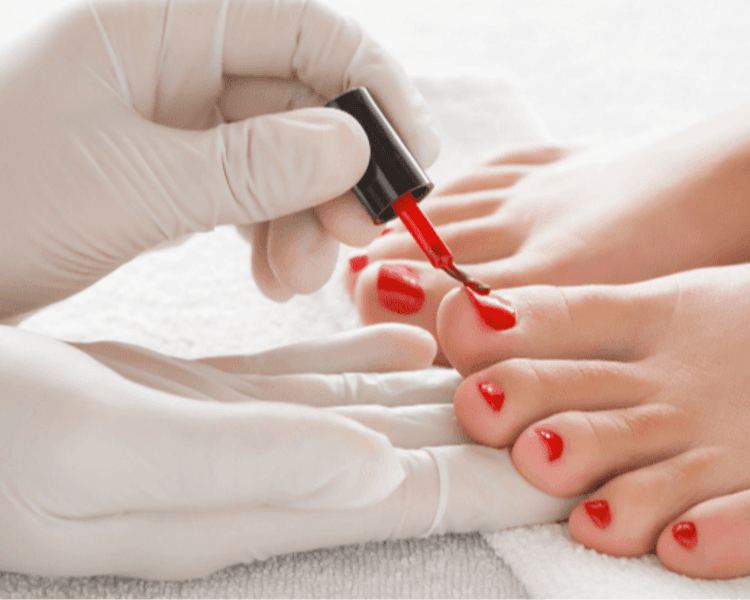 Spa De Pie + Esmaltado Permanente