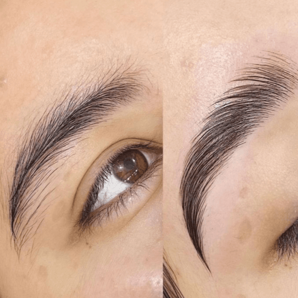 laminado + diseño y perfilado de cejas (pinza)