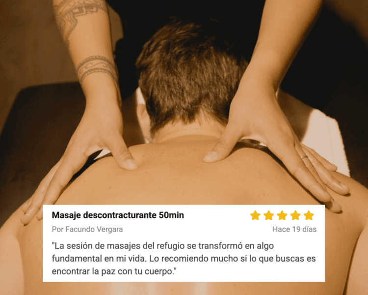 Masaje descontracturante 50min