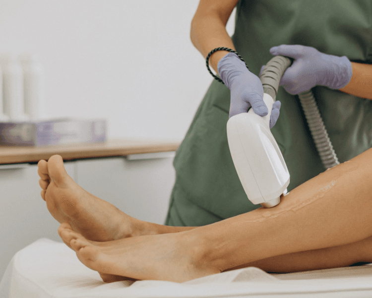 Láser medias piernas 6 sesiones