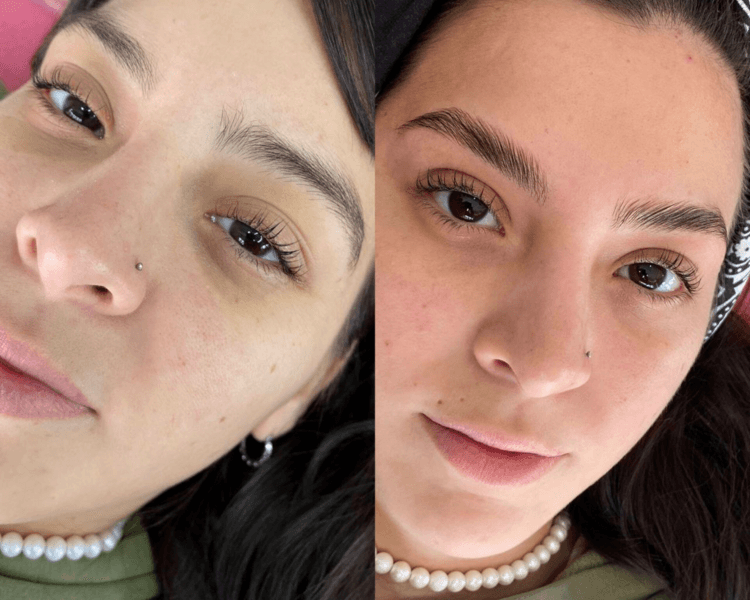 Depilación de cejas con Hilo