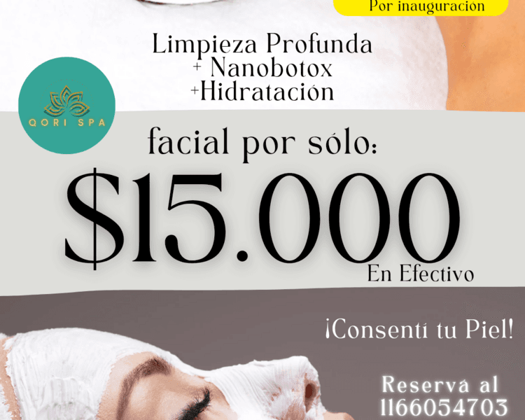 Limpieza de Cutis promo Inaugural