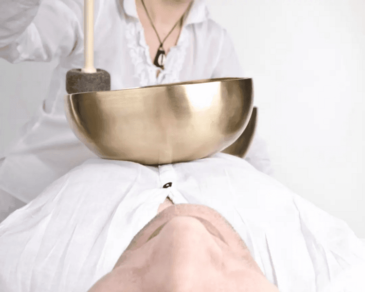 Masaje espalda +limpieza energética cuencos+ masaje craneal