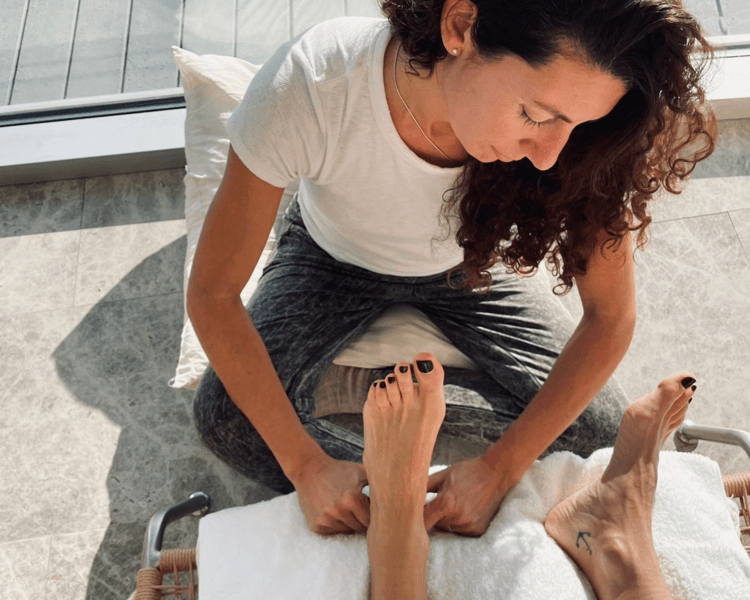 Sesión de Reflexología