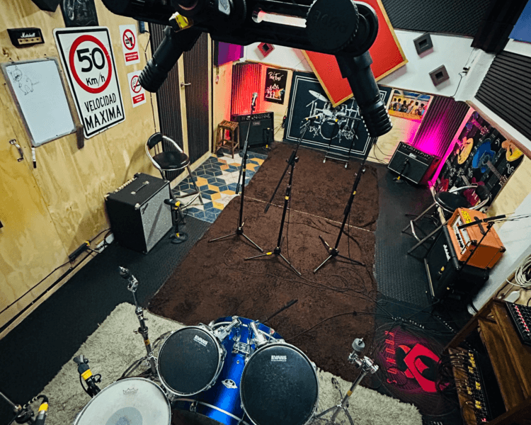 Abono Sala de Ensayo 5 Horas ($25.000)