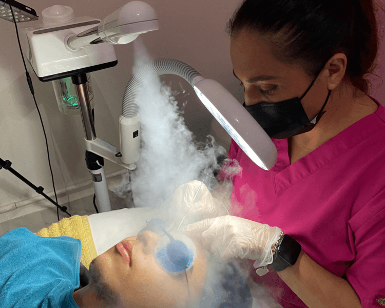 Limpieza facial básica