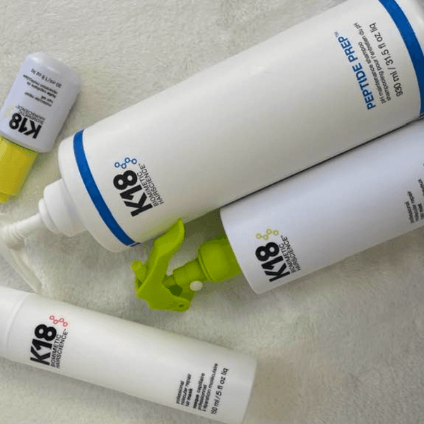 Añade K18 a tu decoloración!