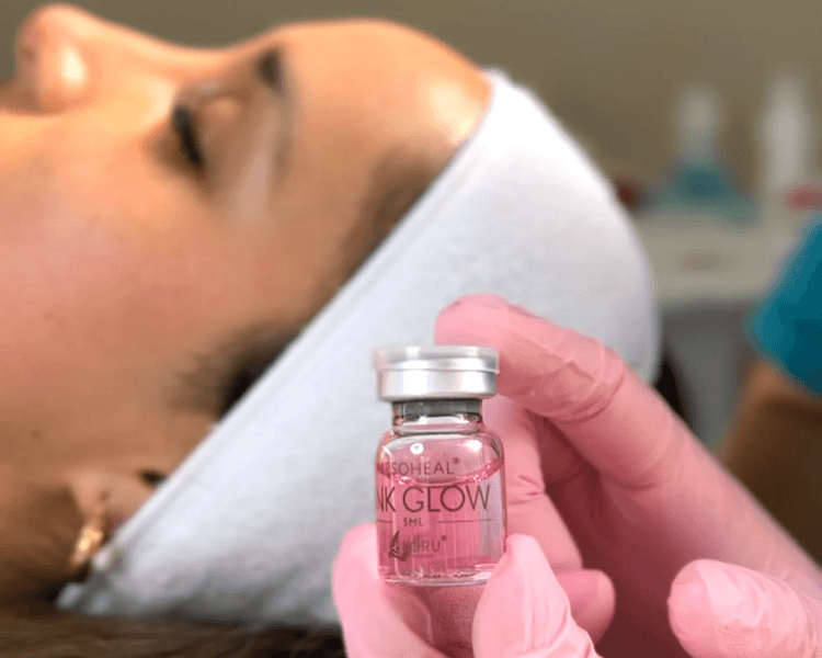 🌸 Pink Glow + Dermapen