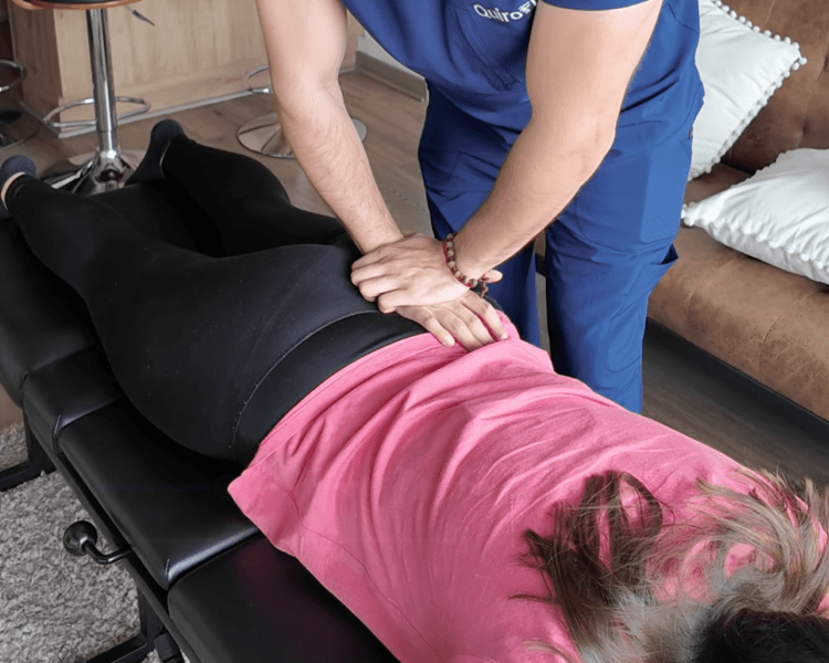 1ª Sesión Quiropraxia a Domicilio (Incluye dscto. $5.000)