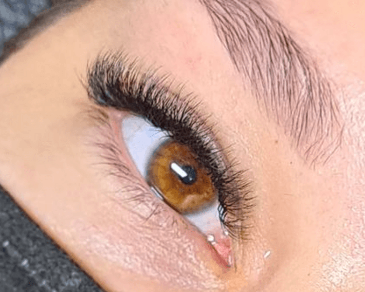 Efecto Volumen tecnologico 3D - Extensiones de pestañas