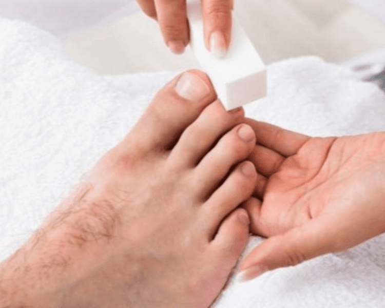 Pedicure permanente Hombre