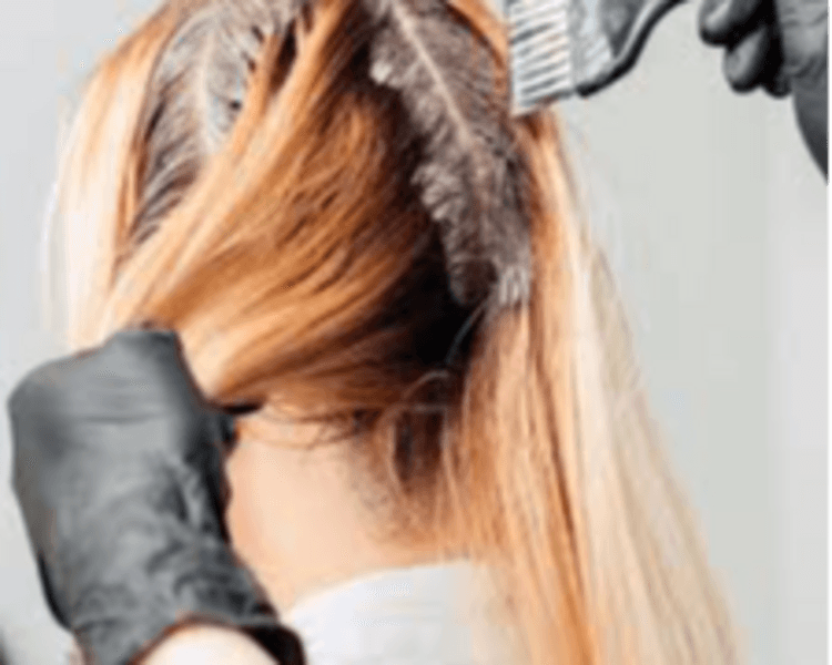 aplicacion de tintura