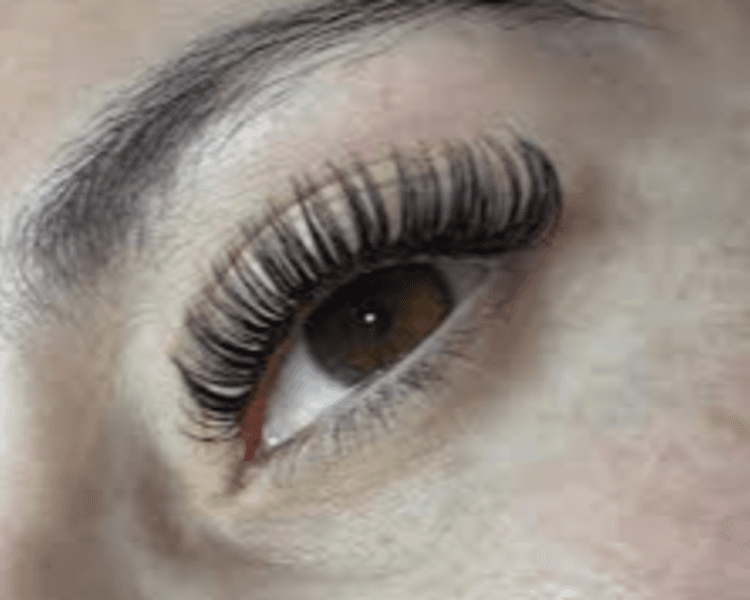 Extensión de pestañas