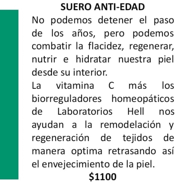 SUERO ANTI EDAD