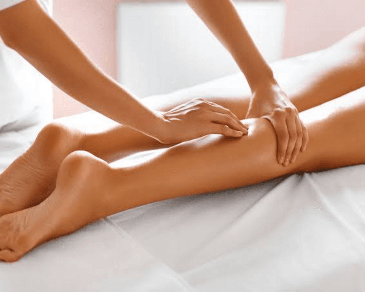 Drenaje linfático manual de piernas