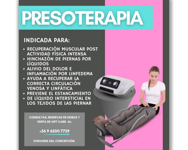 • Presoterapia
