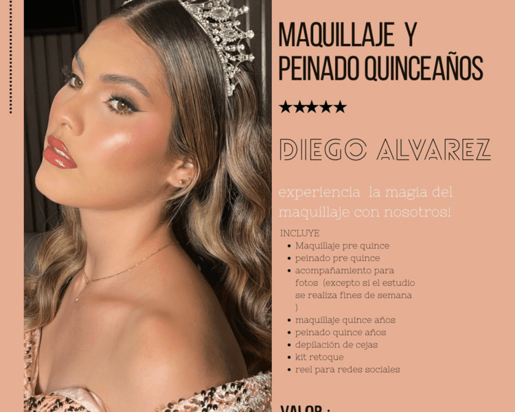 MAQUILLAJE PARA 15 AÑOS