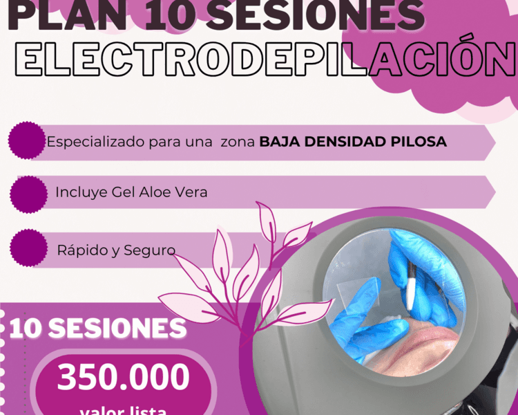 Plan 10 sesiones Baja Densidad Pilosa