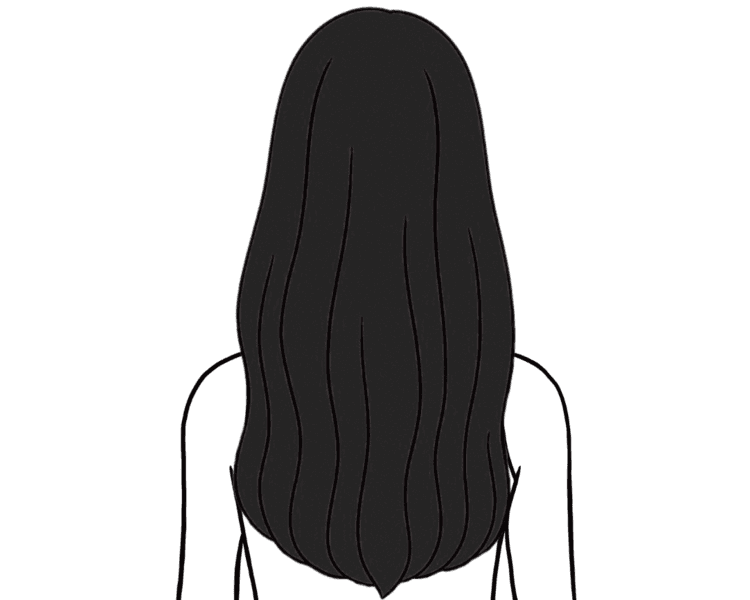 Baño de Color Cabello Largo (Sin Fantasía) – Incluye Brushing