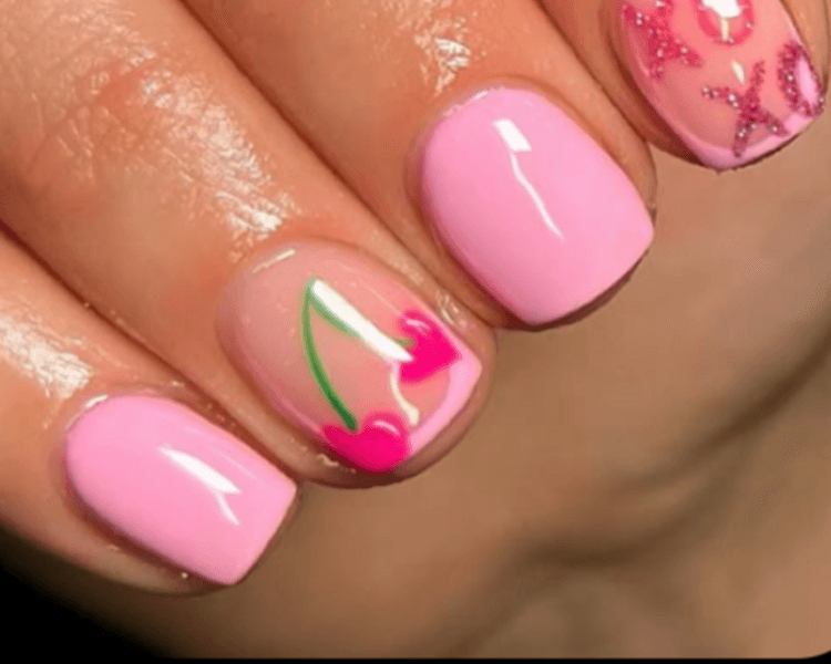 Deco compleja (dibujos) por uña