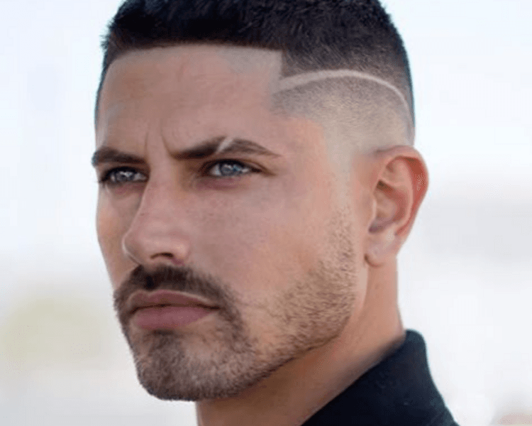 perfilación y corte de cejas