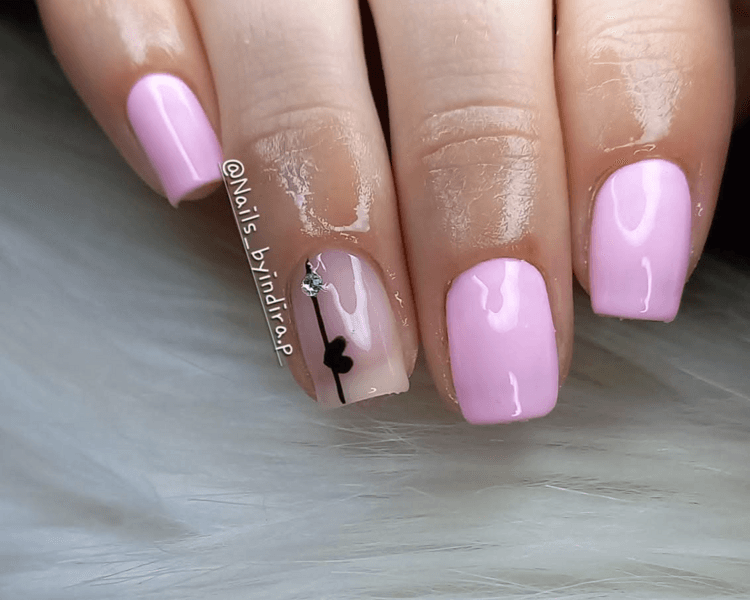 Semipermanente con diseño