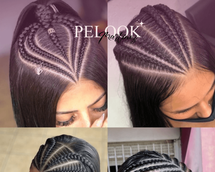 Peinados con tres o más trenzas (no globales)