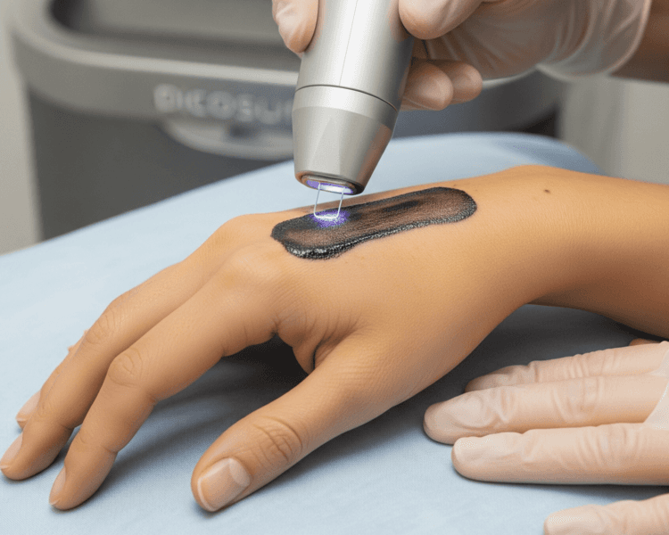 Hollywood Peel manchas en Manos