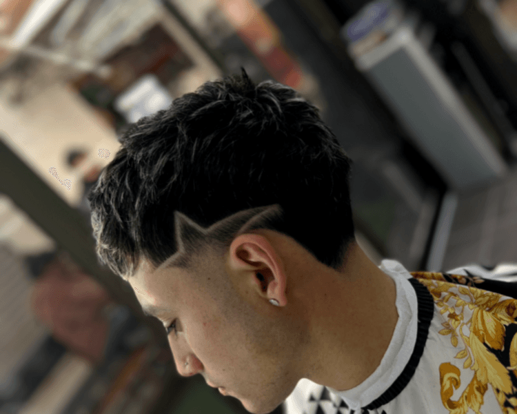 Corte de cabello + diseño (Precio Base, aumenta según el diseño)