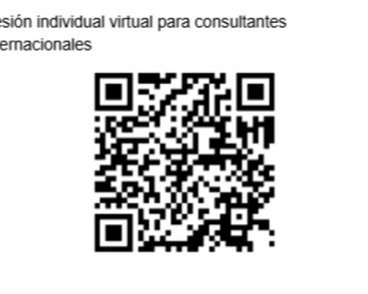 Sesión individual virtual (español)