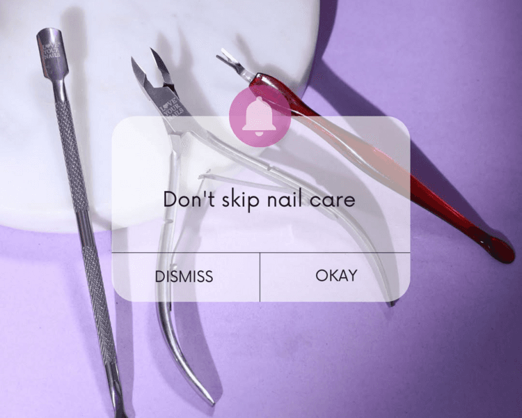 Parche de acrilico o extension