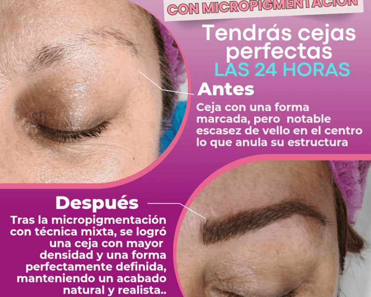 Micropigmentación de cejas